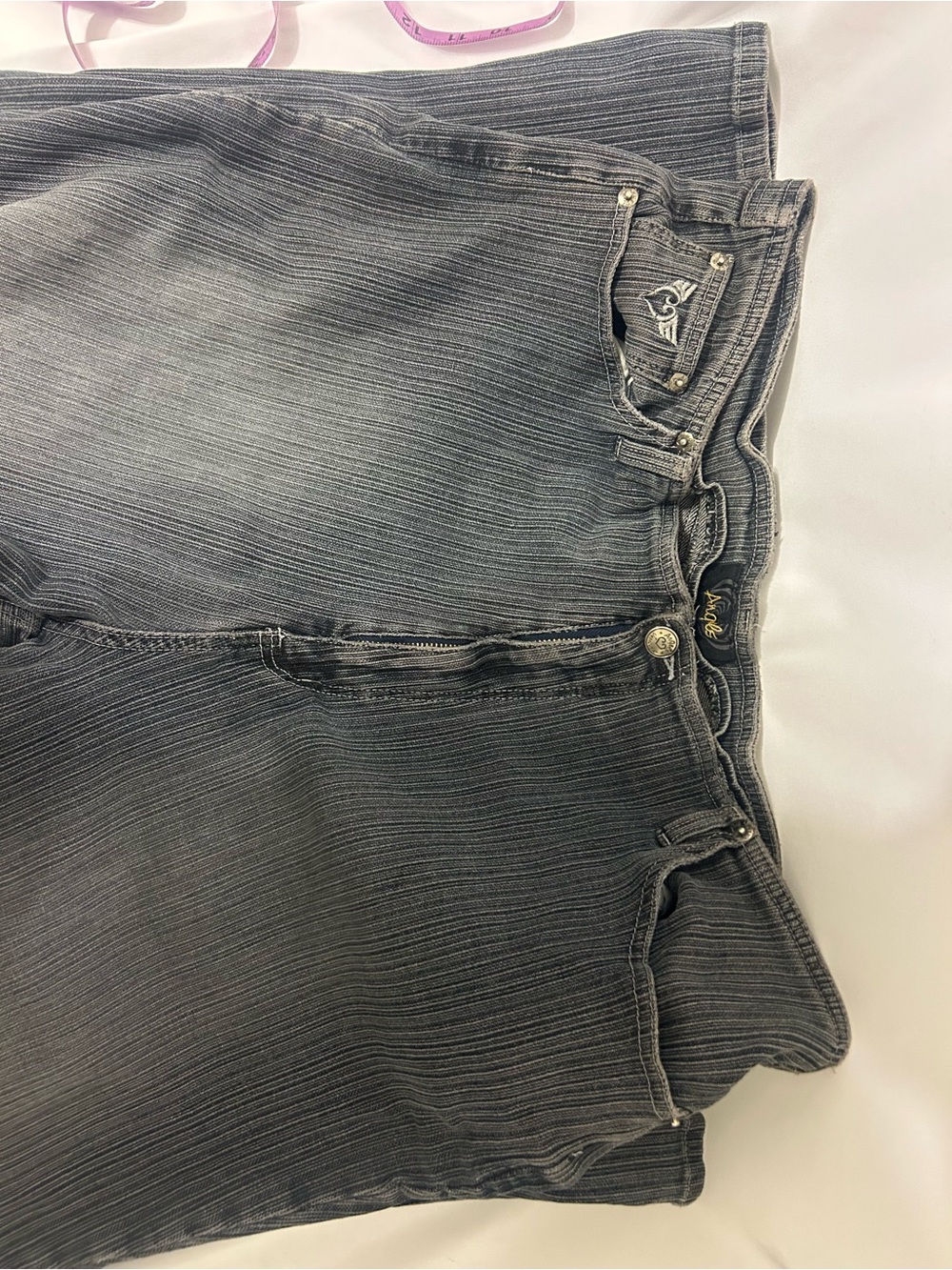 Y2k Women's Gray Jeans straight leg
